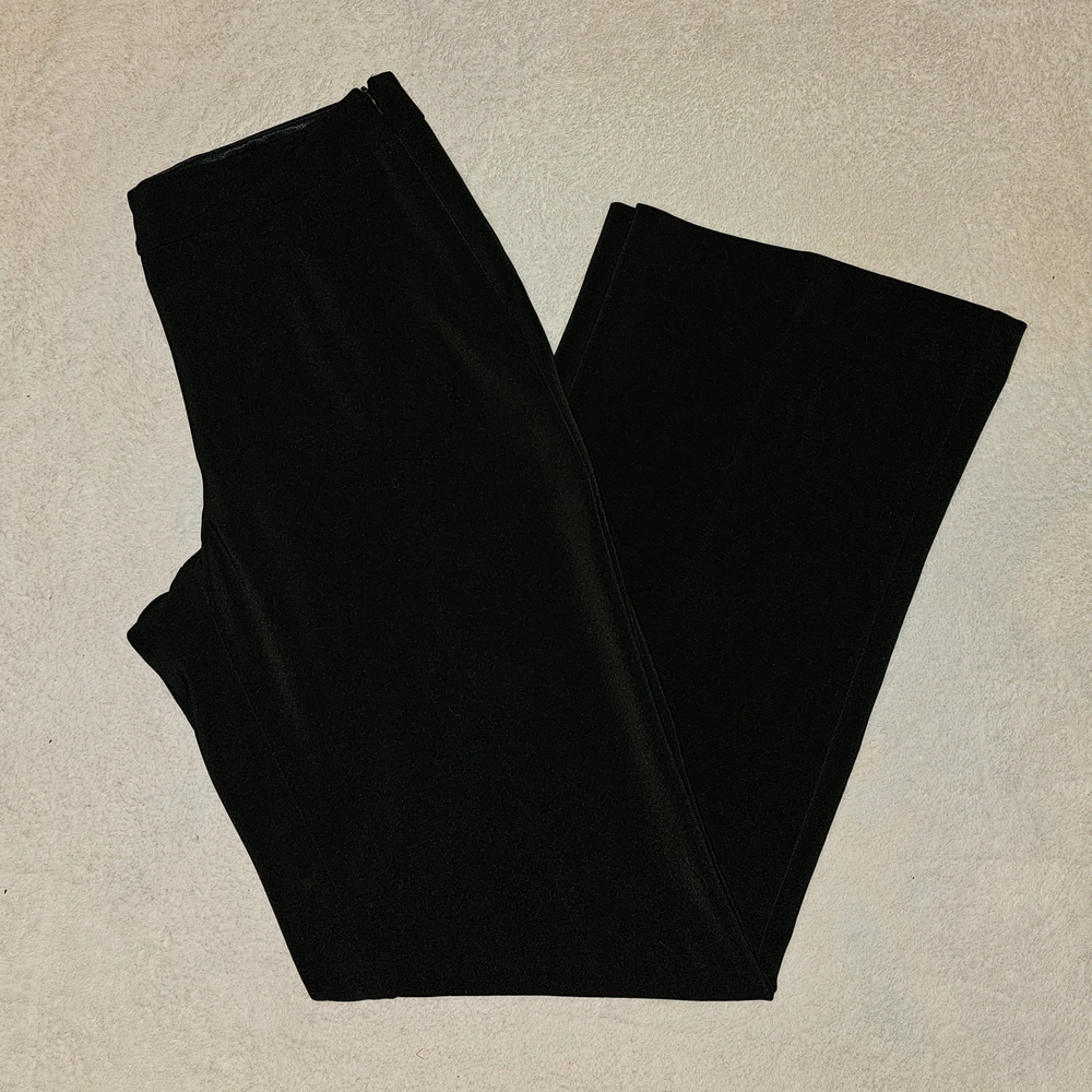 WHBM Black Pleated Slacks
